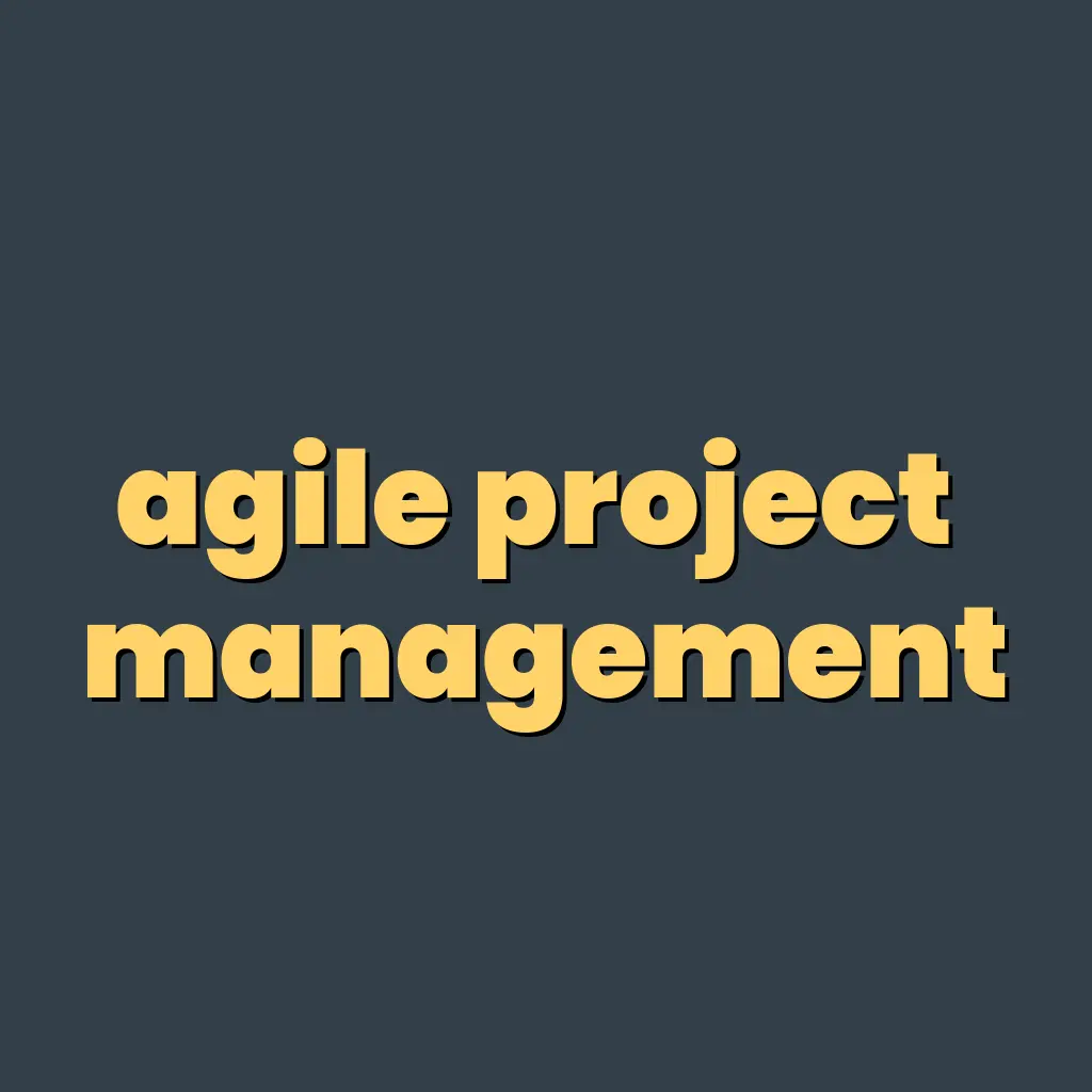 Agile Project Management in Web Design and Development